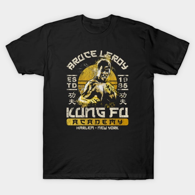 Vintage Bruce Leroy Kung Fu Academy T-Shirt by sepatubau77